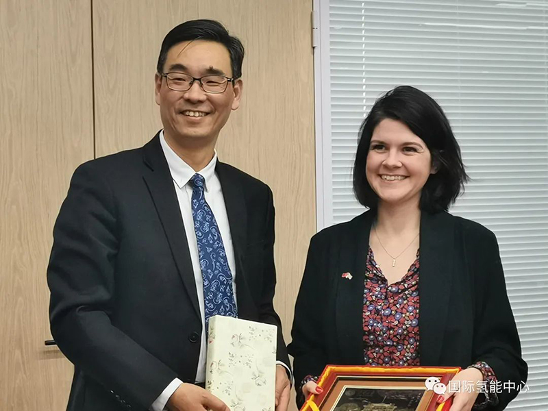 Delegation of British Embassy Beijing Visits the IHEC